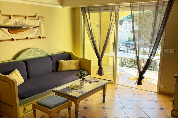 Mediterraan appartement voor 6 op 150m van strand Sainte-Maxime - thumbnail 2