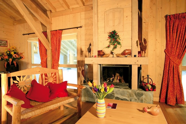 Vrijstaand chalet voor 6 personen met zwembad en sauna in Samoëns - thumbnail 5
