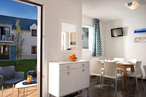 Vrijstaande maisonnette voor 6 personen bij golfbaan in Quéven, vlakbij zee - thumbnail 5