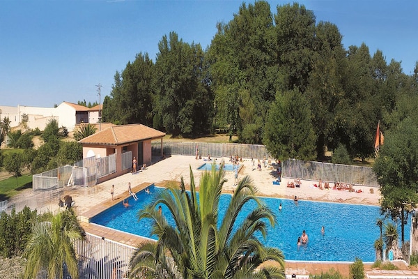 Knus appartement op loopafstand van zee met zwembad in Saint-Cyprien - thumbnail 1