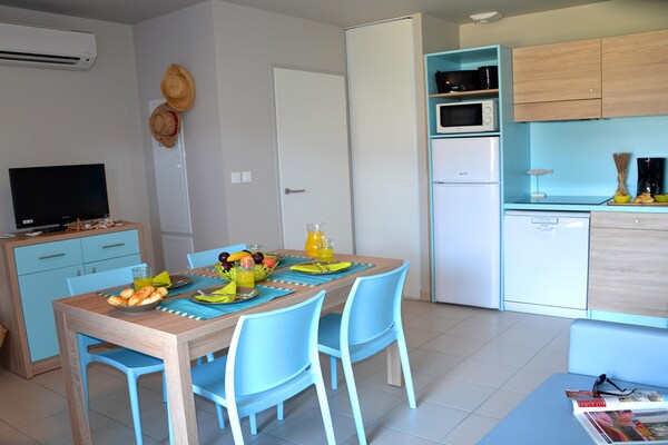 Knusse duplex voor 6 met privézwembad in zonnig Marseillan - thumbnail 4