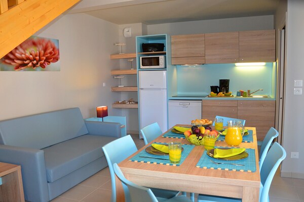 Knusse duplex voor 6 met privézwembad in zonnig Marseillan - thumbnail 3