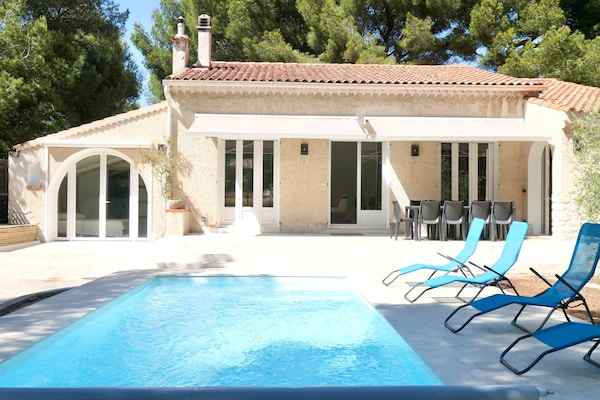 Plein Ciel: Zonovergoten villa met privézwembad voor 8 personen in Carry-le-Rouet - thumbnail 1