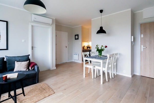 Luxe appartement voor 5 aan het meer in Dziwnów, vlak bij zee en strand - thumbnail 5