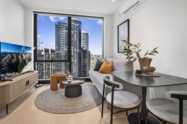 Modern appartement in Southbank met uitzicht op de skyline · 4 pers. - thumbnail 4