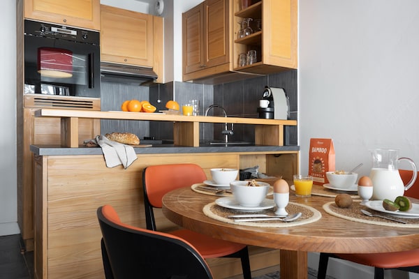 Modern appartement voor 4 personen in Flaine met balkon - thumbnail 3