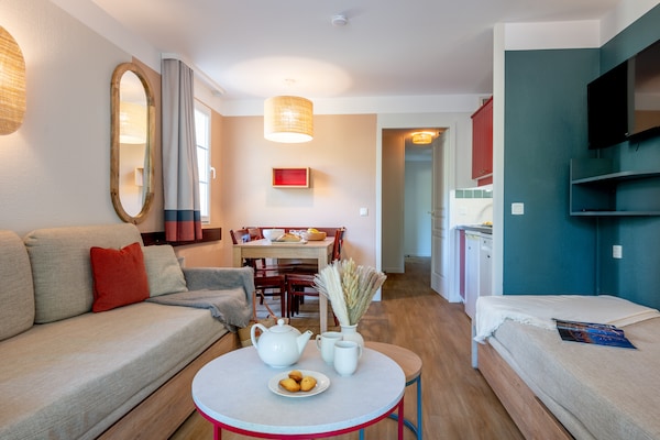 Gerenoveerd appartement voor 5 op 800m van het meer van Biscarrosse - thumbnail 1