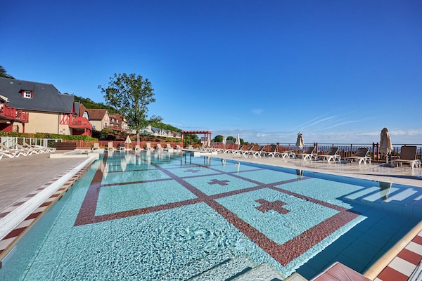 Duplex voor 6 met wellness & zwembad vlakbij strand Houlgate - thumbnail 2