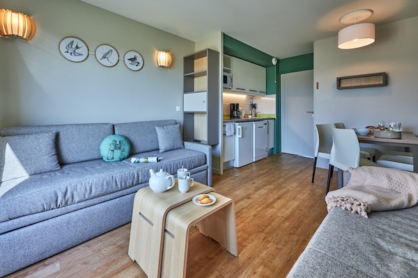 Appartement aan de Normandische kust met verwarmd binnenzwembad, vlakbij het strand - thumbnail 2