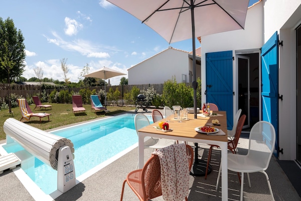Luxe duplexvilla met privézwembad in het bos bij Les Sables-d'Olonne - thumbnail 5