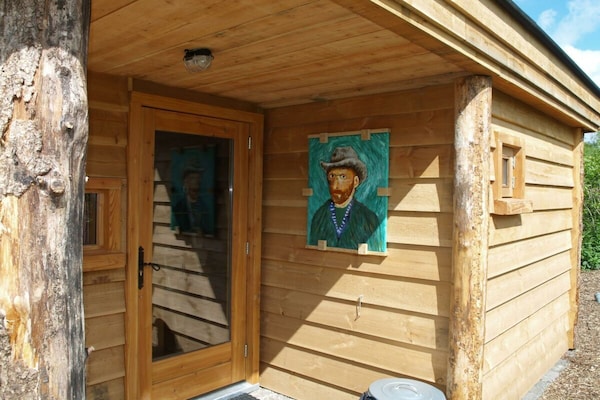 Sfeervol houten vakantiehuis voor 4 personen in Otterlo - thumbnail 3