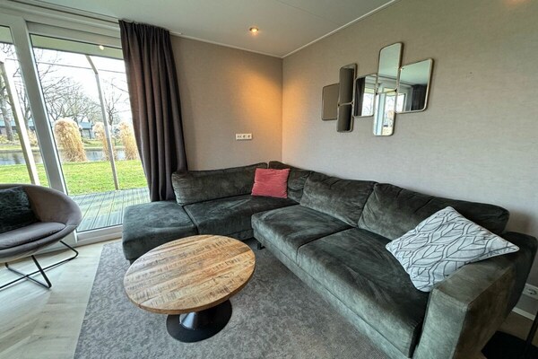 Modern chalet voor 6 personen bij Kaatsheuvel met groot terras - thumbnail 4