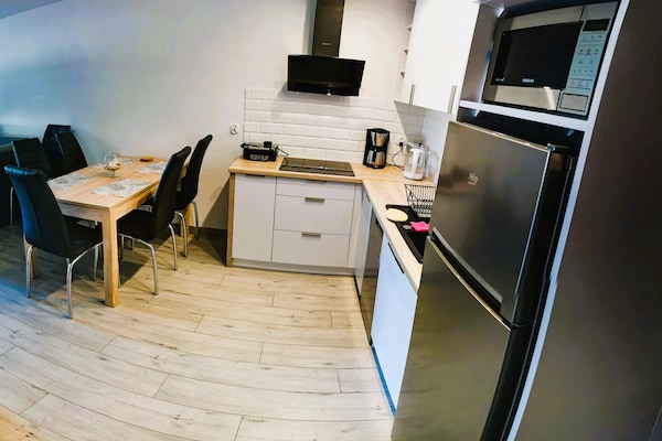 Knus appartement vlakbij zee met zwembad in Łukęcin - thumbnail 5