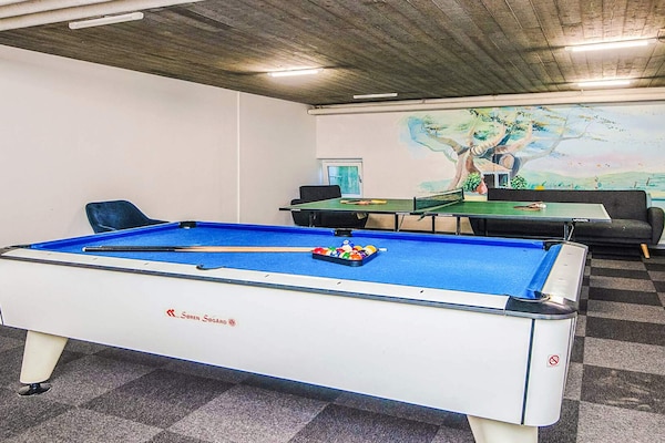 Vrijstaand vakantiehuis aan de golfbaan, op 20 meter van zee in Hejls - thumbnail 2