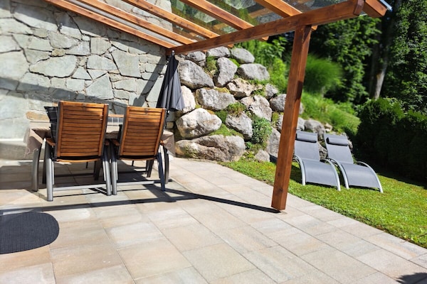 Luxe 4-sterren vakantiehuis in Bischofswiesen met zonterras - thumbnail 4