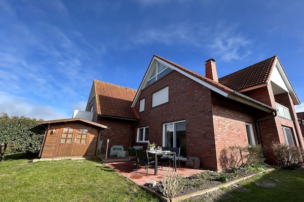 Authentiek vakantiehuis met tuin op 300m van centrum Carolinensiel - thumbnail 3