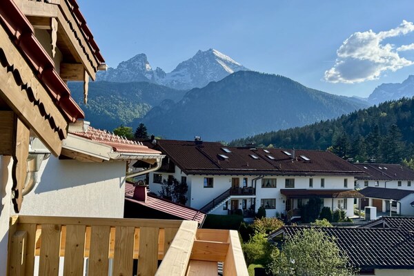 Ruim vakantiehuis met uitzicht op de Watzmann in Berchtesgaden - thumbnail 2