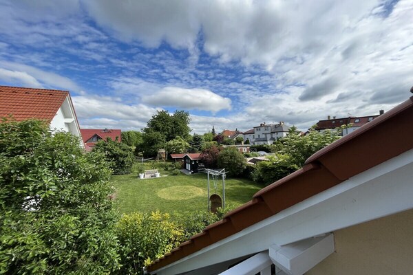 Knus zolderappartement met balkon op 7 km van centrum Leipzig - thumbnail 2
