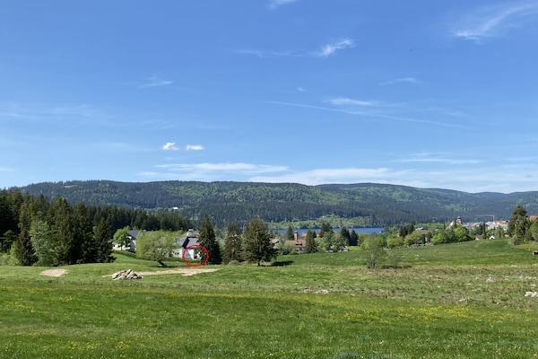 Op 800m van het centrum: modern vakantiehuis in Schluchsee - thumbnail 2