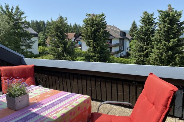 Op 800m van het centrum: modern vakantiehuis in Schluchsee - thumbnail 6