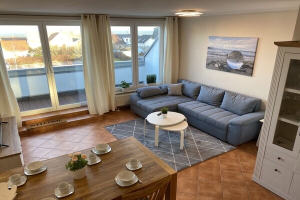 Wellenkieker: Maisonette met zeezicht op 150m van strand in Nienhagen - thumbnail 4