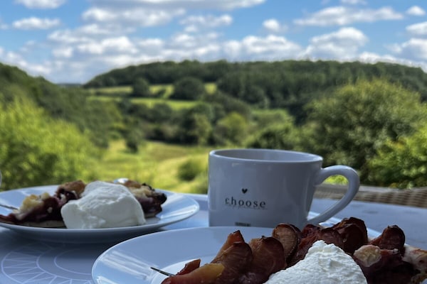 Modern vakantiehuis in Mehren met uitzicht over de Eifel-vallei - thumbnail 4