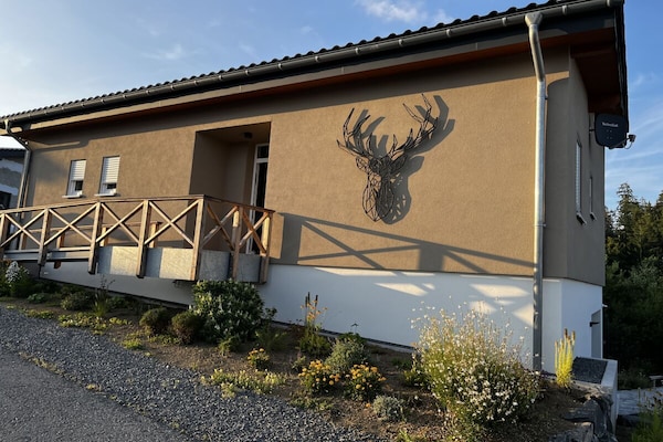 Modern vakantiehuis in Mehren met uitzicht over de Eifel-vallei - thumbnail 6