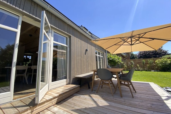 Modern vakantiehuis op 3e rij van strand Schönberg met buitensauna - thumbnail 3