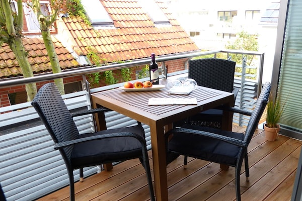 Knus appartement op Norderney, vlakbij het Noordzeestrand - thumbnail 1