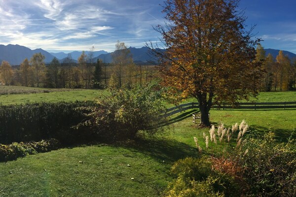 Vakantiehuis Murnau met panoramisch uitzicht op veen en Wettersteingebergte - thumbnail 4