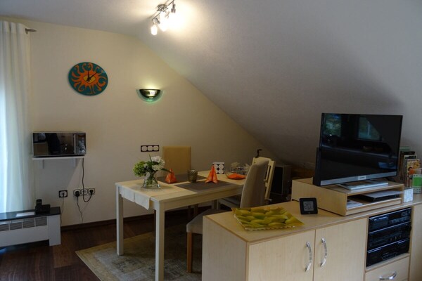 Zonnig appartement met privéterras bij Bad Münstereifel in de Eifel - thumbnail 6