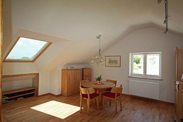 Licht zolderappartement met sauna en terras bij de Bodensee - thumbnail 3