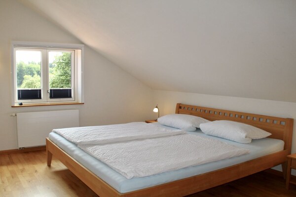 Licht zolderappartement met sauna en terras bij de Bodensee - thumbnail 6