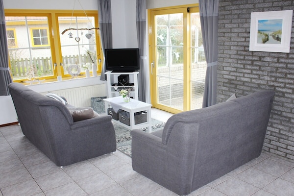 Strandvilla Strandslag 232: Vrijstaand aan Zee voor 5 personen - thumbnail 5