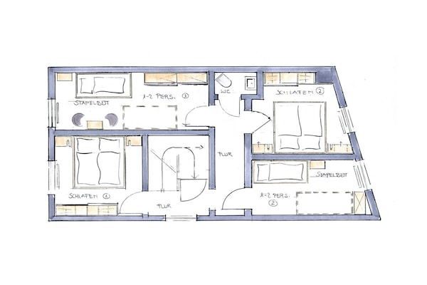Centraal gelegen vakantiehuis aan het Malchowmeer voor 10 personen - thumbnail 5