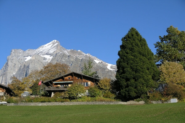 Authentiek chalet Bella Vista in Grindelwald, 100m van de piste - thumbnail 4