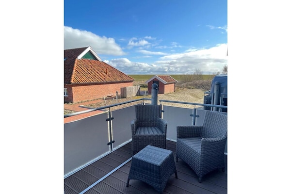Modern vakantiehuis op Juist met uitzicht op de dijk voor 6 personen - thumbnail 4