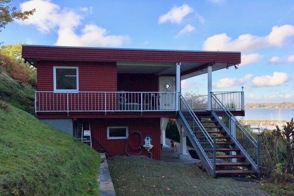Modern vakantiehuis in Flensburg met uitzicht op de fjord - thumbnail 2