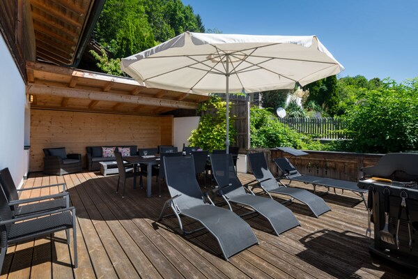 Ruim chalet met wellness en bergpanorama in Vomp, Tirol - thumbnail 3