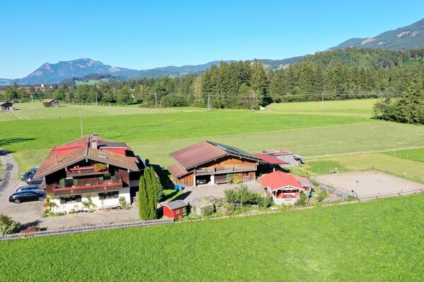 Bergblick in Fischen: appartement met dakterras en Alpenpanorama - thumbnail 4