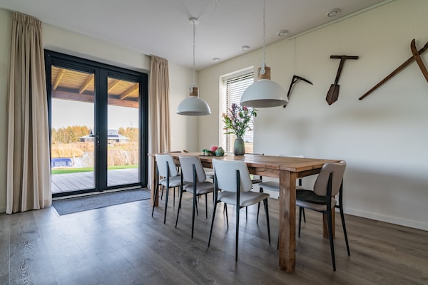 Golfbaan op 700m: Duurzaam vakantiehuis aan het Meer van Eysinga - thumbnail 2