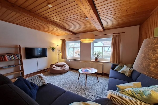 Ruim vakantiehuis in Hohegeiß voor 8 personen, hond welkom, vlakbij skilift - thumbnail 5