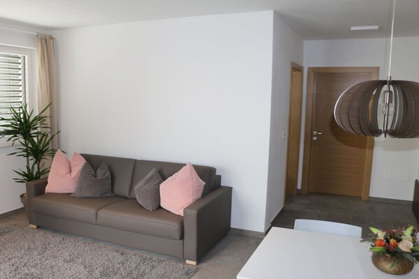 Modern vakantiehuis in Meran tussen boomgaarden en wijngaarden - thumbnail 4