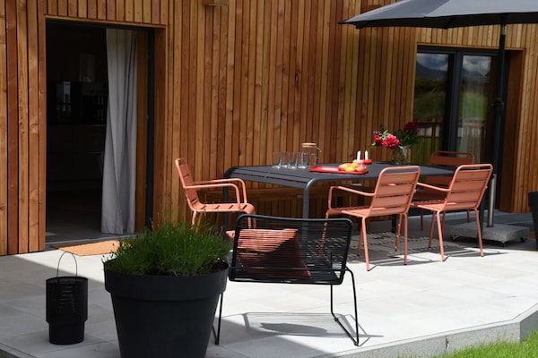 Villa Widderstein: Ruim chalet voor 8, 100m van de skilift in Hirschegg - thumbnail 5