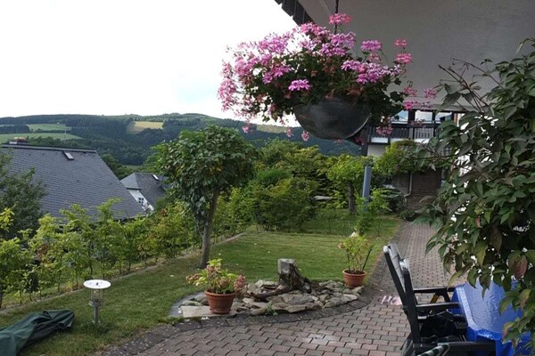 Rustiek kelderappartement met zonneterras nabij Olsberg centrum - thumbnail 2