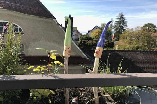 Maisonette aan de Bodensee met balkon en bergzicht in Nonnenhorn - thumbnail 2