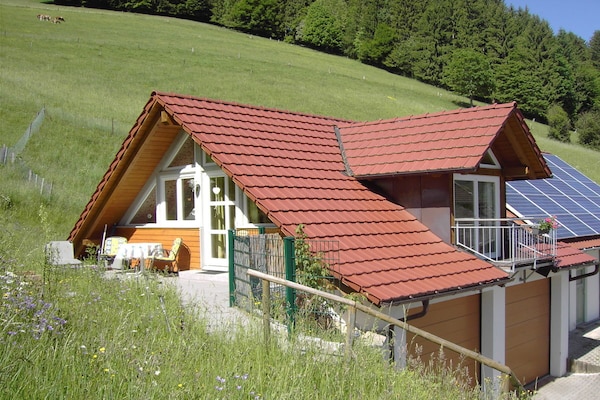 Knus vakantiehuis met balkon en terras nabij het Zwarte Woud - thumbnail 2