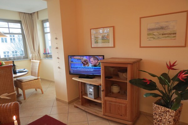 Appartement Dompfaff in Zinnowitz: 50m² met balkon, vlakbij het strand - thumbnail 5
