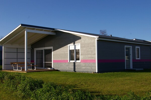 Modern vakantiehuis vlakbij de Wittensee met terras en meerzicht - thumbnail 3
