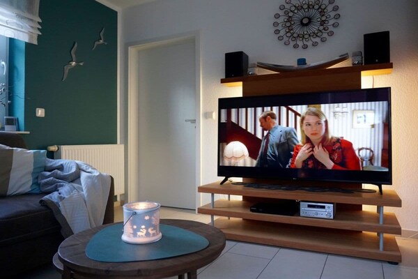 Vakantiehuis met sauna, bubbelbad en tuin op 600m van centrum Dornum - thumbnail 3